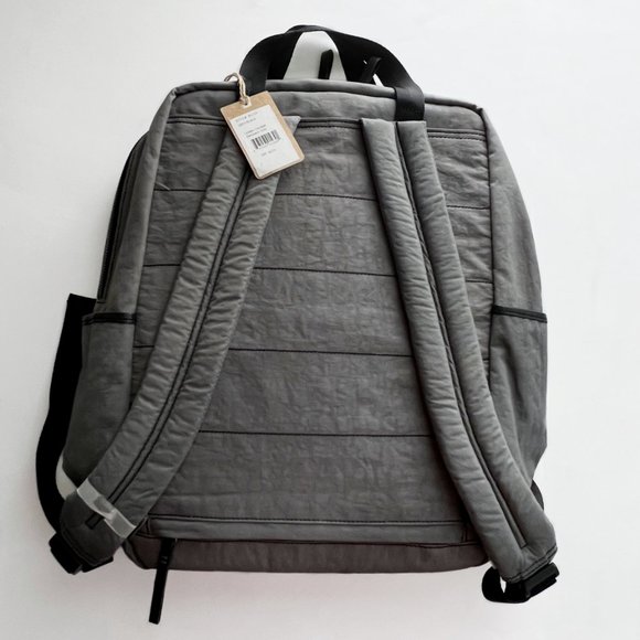NWT TwelveLittle Unisex Courage Backpack or Diaper Bag Gray and Black